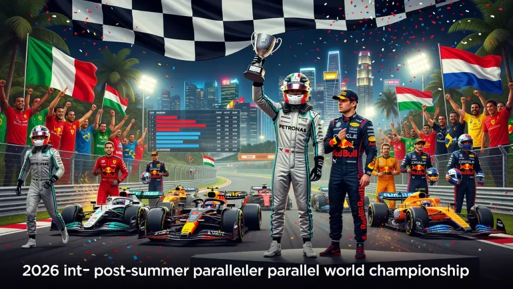 Antonelli Supera Verstappen em Mundial Paralelo Pós-Verão na F1
